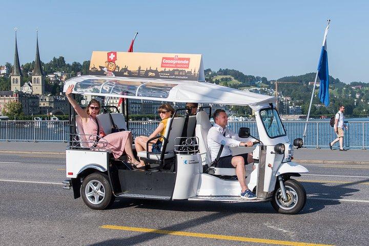 Het hart van Luzern met de Etuktuk