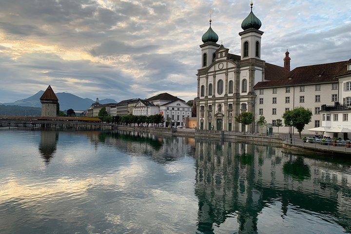 Het hart van Luzern met de Etuktuk