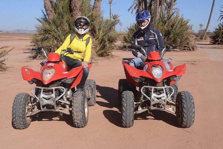 Ørkeneventyr på quad-bike fra Marrakech Palmerai