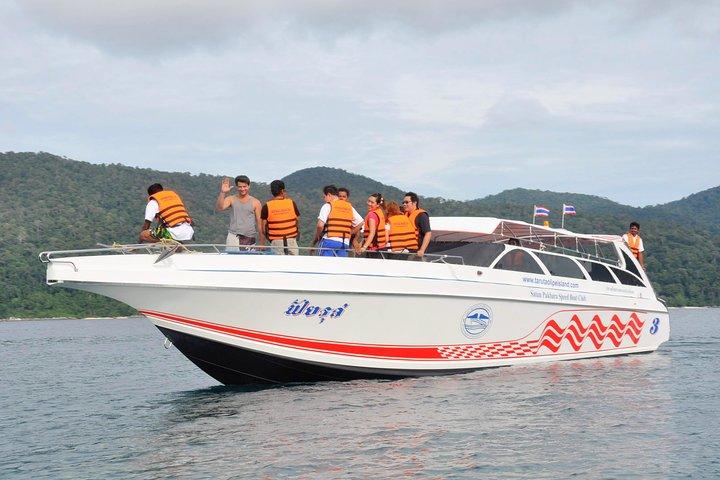Phuket a Koh Lanta por Satun Pakbara Lancha rápida