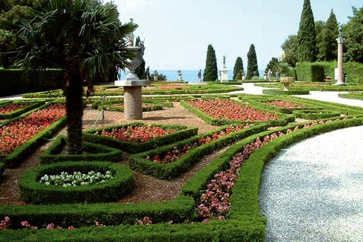 Entrada al castillo de Miramare en Trieste