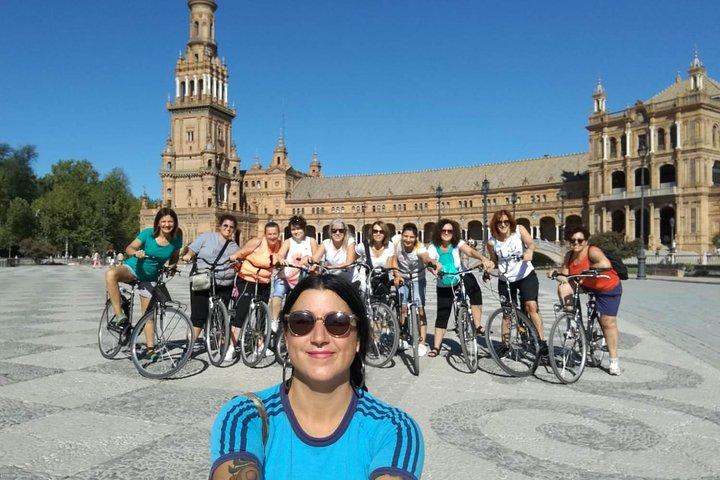 Fietsverhuur in het centrum van Sevilla
