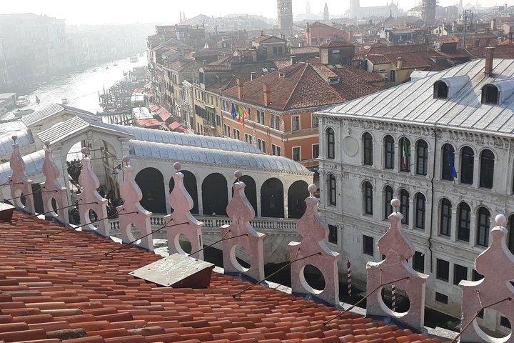 Tour gastronomico di Rialto con vista