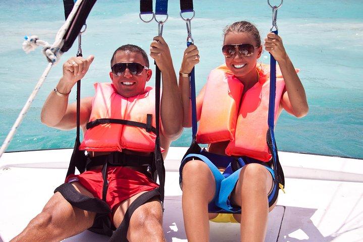 Parasailing-avontuur op South Padre Island
