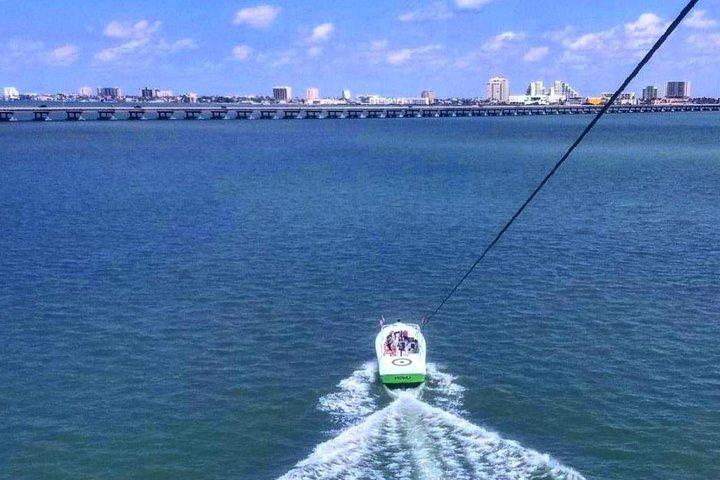 Parasailing-avontuur op South Padre Island