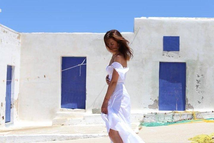 Privéfotosessie met een lokale fotograaf in Tinos