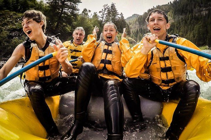 Wildwasser-Rafting-Abenteuer in Jackson Hole - Kleine Boote