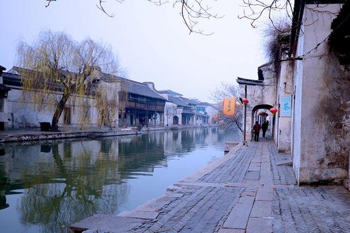 Från Shanghai: Nanxun Ancient Water Town privat heldagstur