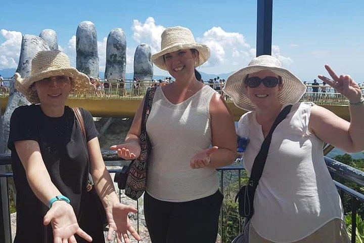 Golden Bridge Via Cable car&My Son sanctuary from Da Nang orHoi An city(Private)