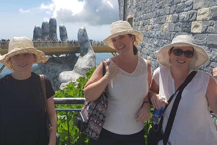 Golden Bridge Via Cable car&My Son sanctuary from Da Nang orHoi An city(Private)