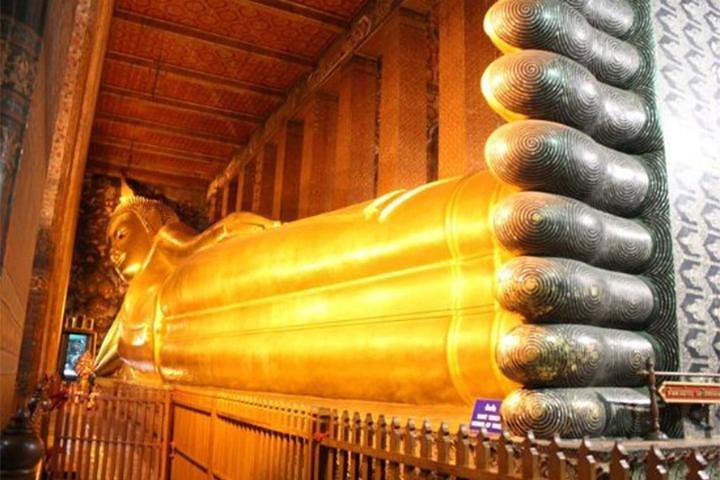 Recorrido por la ciudad de Bangkok (Golden + Reclining + Marble Buddha) + Recogida y regreso al hotel