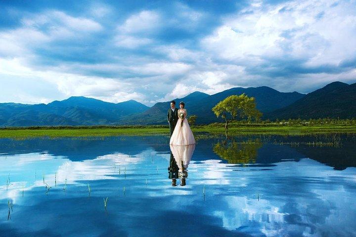 Country Biking tour naar Lashi Lamaism tempel Baisha dorp uit Lijiang