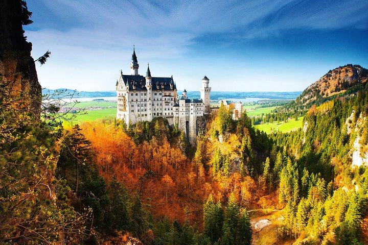 Privat fotosession uden for Neuschwanstein Slot