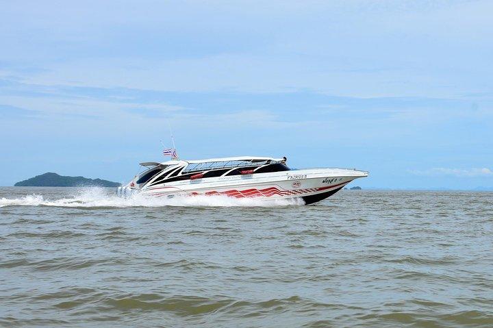 Koh Lanta à Koh Mook par Satun Pakbara Bateau à moteur