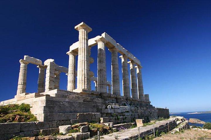 Cape Sounion privat rundtur (upp till 11 personer)