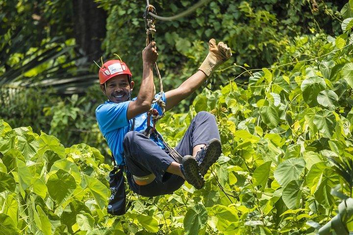 Zone A + B PACKAGE Zipline Adventure Experience