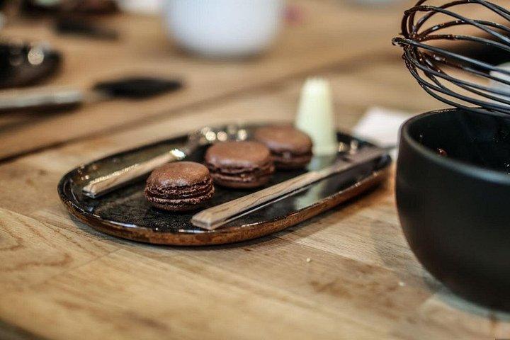 Cours de macarons en famille