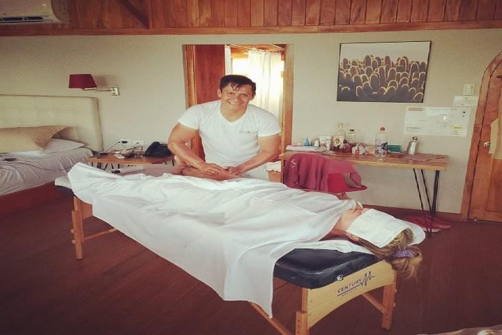 Deep tissue massage