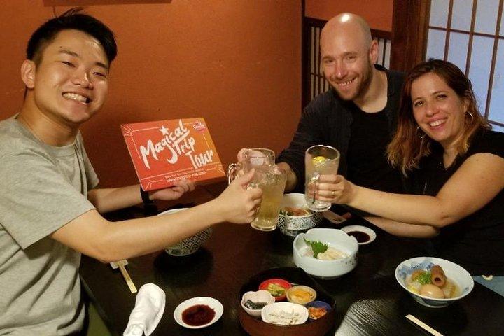 京都プレミアムナイトグルメツアー in 祇園（9品＋料理＋日本酒試飲）
