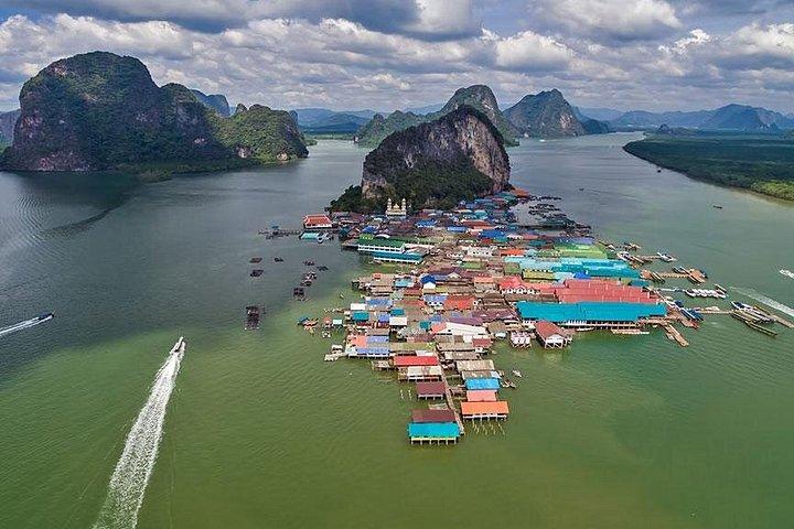 クラビからのジェームズボンド島とパンガー湾ツアー