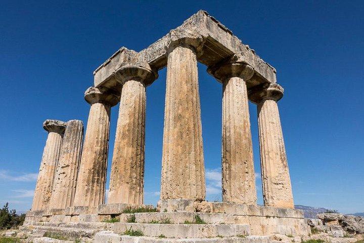コリント運河、古代コリント、ミケーネ、ナフプリオ、エピダウロスのプライベート観光