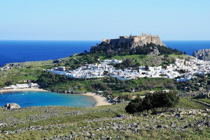 LINDOS & RHODES FAITS SAILLANTS : EXCURSION PRIVÉE À TERRE D'UNE DEMI-JOURNÉE - 4p