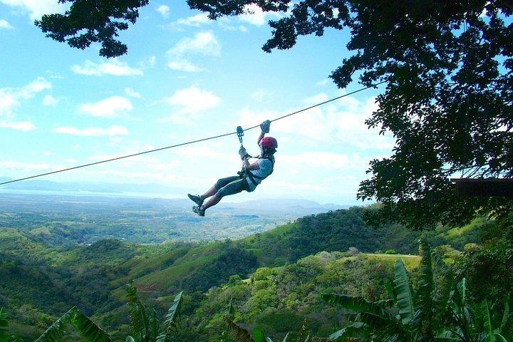 Puntarenas & Caldera Shore Excursion: High Ropes & 4 Ziplines