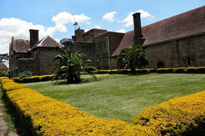 Lord Egerton in auto da Nairobi