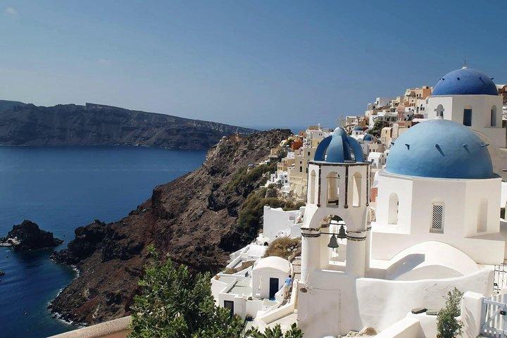 Excursão terrestre: excursão personalizável em Santorini