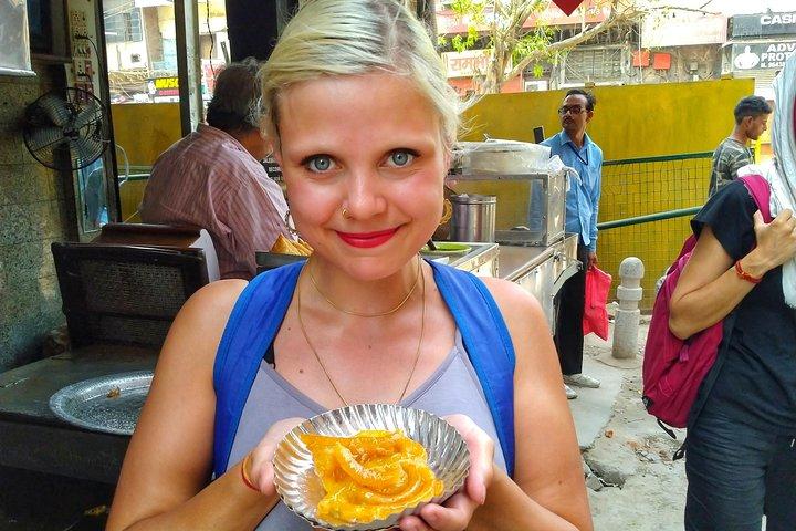 Old Delhi mad tur med krydderier marked, templer og Rickshaw ride