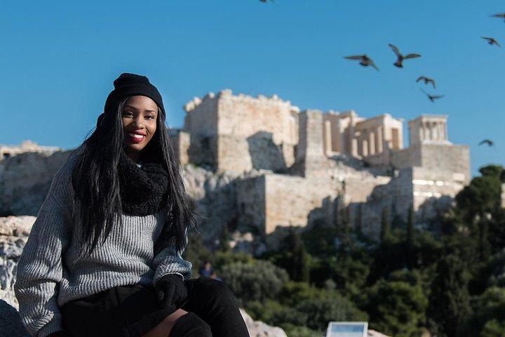 ギリシャ、アテネのプライベートバケーションフォトグラファーとの写真撮影