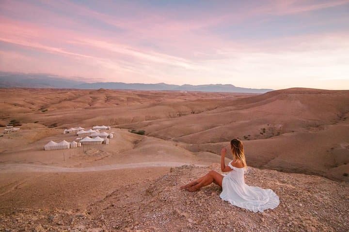 From Marrakech: Desert Agafay And Atlas Mountains Day Trip