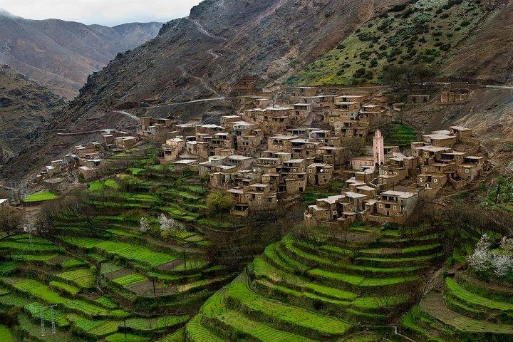 Trekking dans les montagnes du Haut Atlas