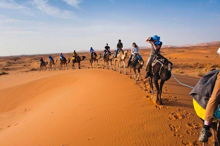 Excursion de 4 jours dans le désert nomade - Marrakech > Merzouga > Marrakech