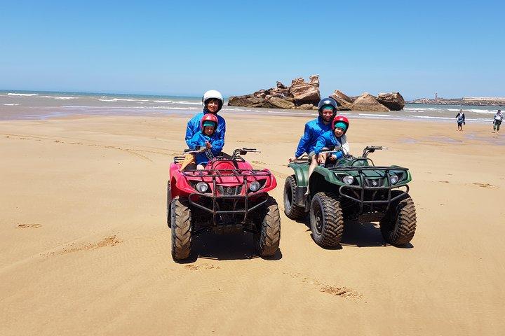 Essaouira P5: fyrhjulingstur vid havet (gratis transfer)