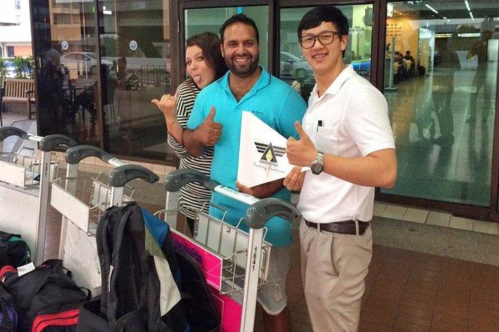 Entrega de equipaje de Bangkok desde el hotel hasta el aeropuerto