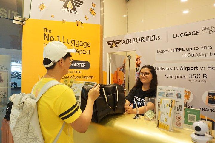Entrega de equipaje de Bangkok desde el hotel hasta el aeropuerto