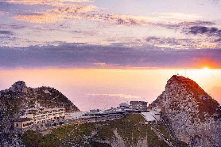 Mt Pilatus Auto-Guidée A/R au départ de Lucerne
