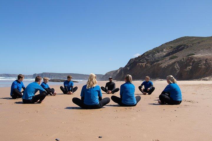 Día completo de surf en la costa oeste