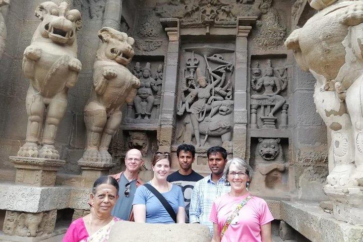 Chennai dagstur til Kanchipuram og Mahabalipuram