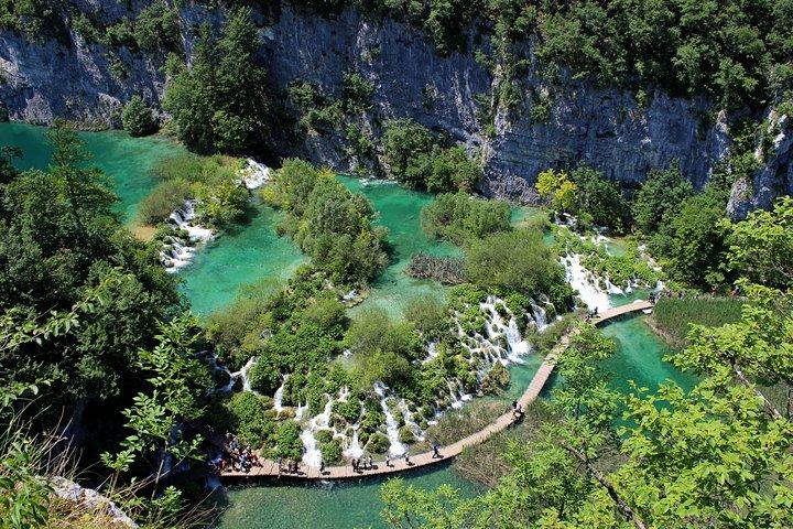 Tour desde Zagreb a Split a través de los lagos de Plitvice