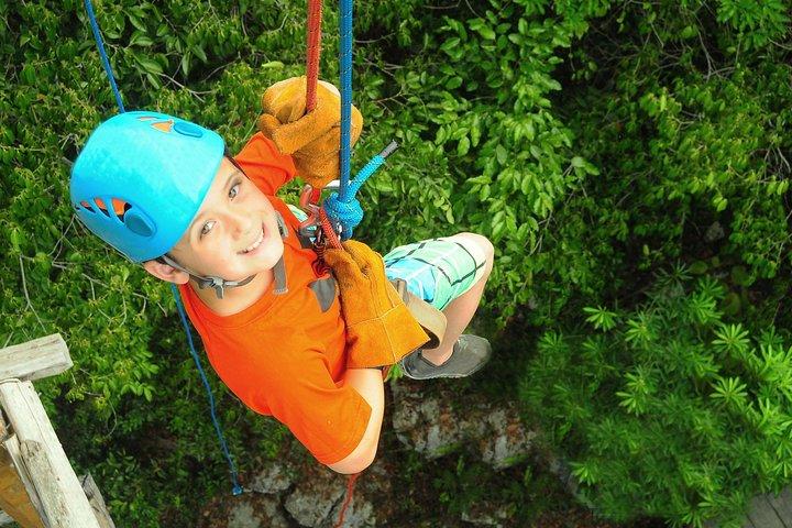 Riviera Maya Saving Deal 4x1: Tulum, Zip Lines, Rappel och Snorkel