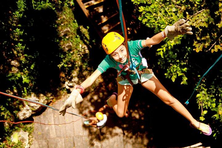 Riviera Maya Saving Deal 4x1: Tulum, Zip Lines, Rappel och Snorkel