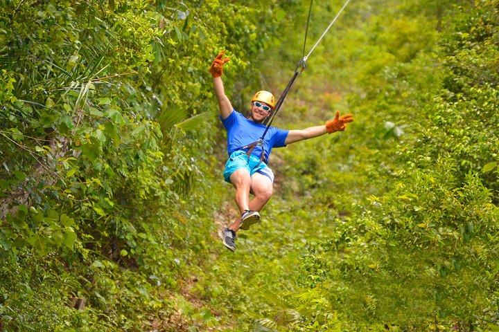 Riviera Maya Saving Deal 4x1: Tulum, Zip Lines, Rappel och Snorkel