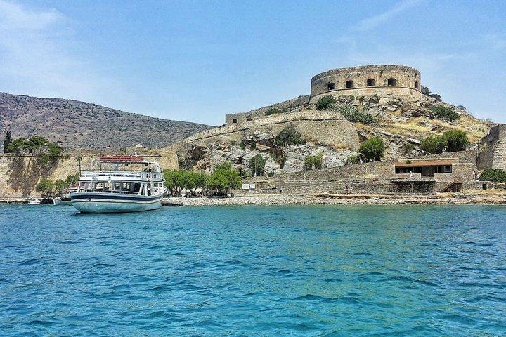 Heraklion : Spinalonga, Agios Nikolaos , Elounda Boottocht & BBQ