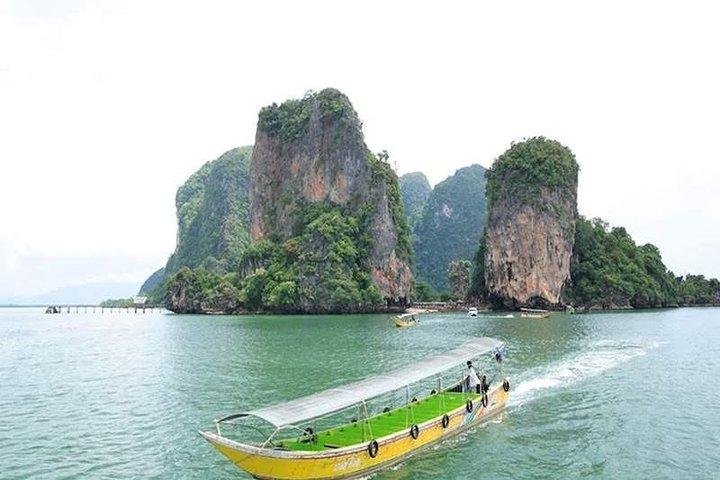 Phang Nga Bay (James Bond Island) e Monkey Cave · por Long tail Boat