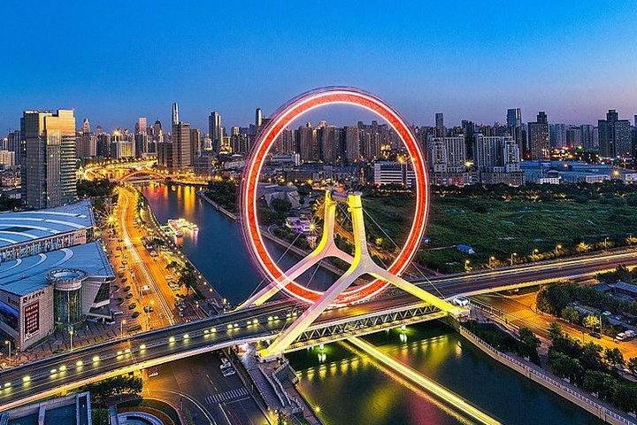 [VISUALIZAÇÃO COMPLETA] TIANJIN TOUR de trem de alta velocidade de BJ com delicioso almoço