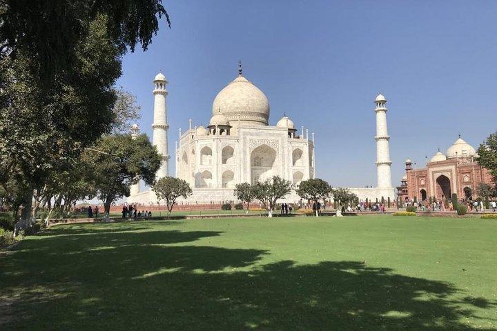 Privat Taj Mahal & Agra samma dagstur från Delhi