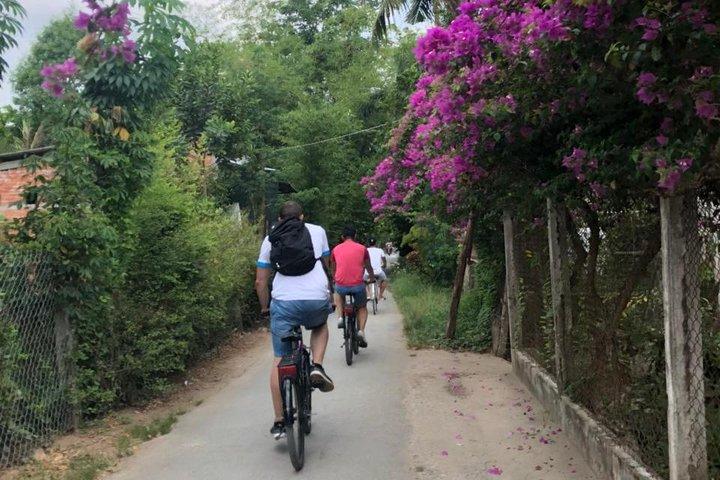 Privado no turístico del delta del Mekong con bicicleta 1 día