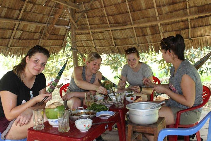 Privado no turístico del delta del Mekong con bicicleta 1 día